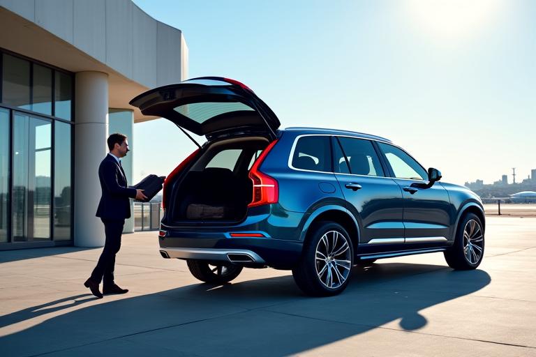 Luxury SUV for group business travel and corporate car rental