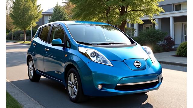 Nissan Leaf eco-friendly car rental